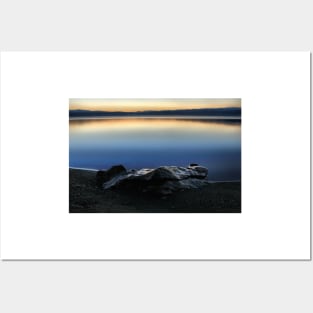 Ohrid Lake -Sunset Posters and Art